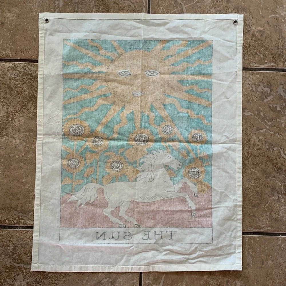 Tarot The Sun Flag/Banner wall hanging - Picture 6 of 6